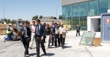 El Alcalde de Las Rozas visita la recta final de las obras