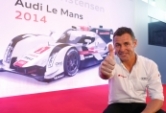 Tom Kristensen en Audi Center Madrid Las Rozas