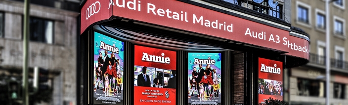 Audi Retail Madrid patrocinador oficial de la Première de Annie