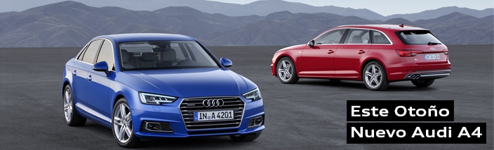 ¡Prepárate! primeras fotos oficiales del nuevo Audi A4